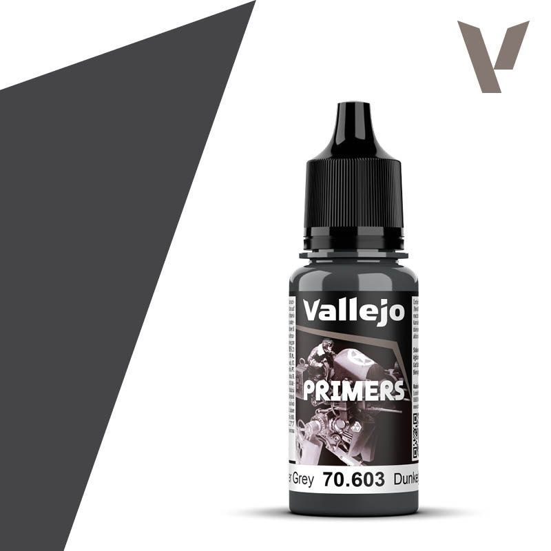 Acrylic Polyurethane Primer German Panzer Grey (RAL 7021) 17ml