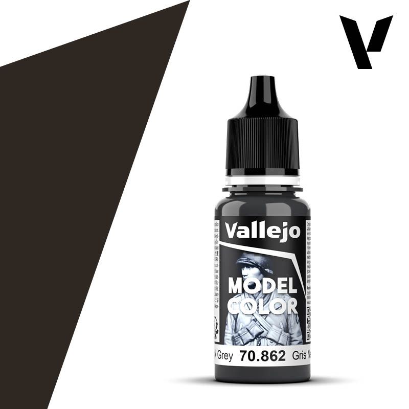 Vallejo Model Color 18ml Black Grey