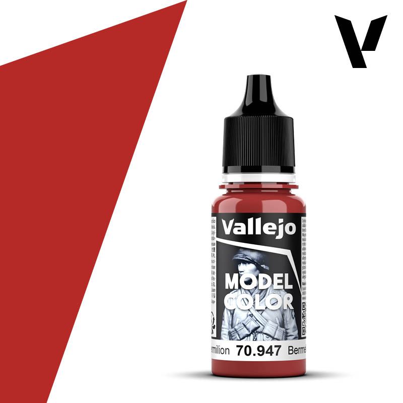 Vallejo Model Color 18ml Dark Vermillion