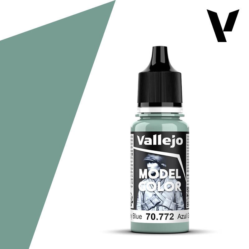 Vallejo Model Color 18ml Medium Grey Blue