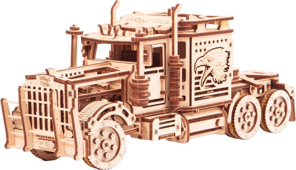 Wood Trick Big Rig Wooden Model Kit