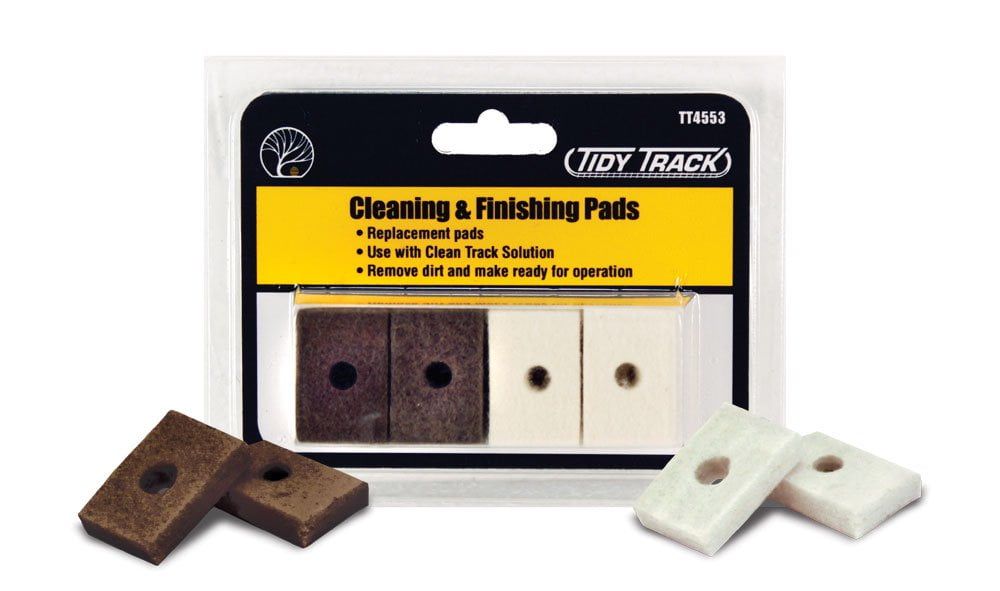 Tidy Track Cleaning and Finishing Pads