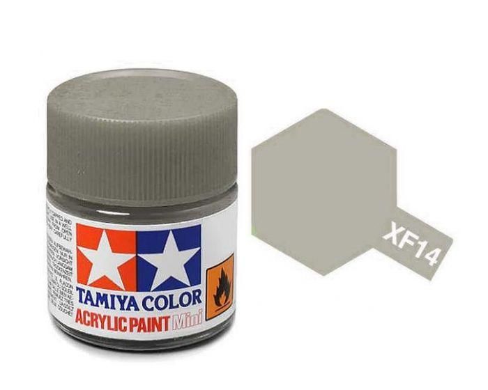 Tamiya Acrylic Flat Paint (10ml) - J.a. Grey
