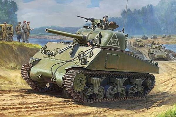 Zvezda 1/35 Scale M4 A2 Sherman Model Kit