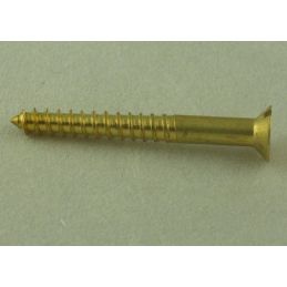 Brass Countersunk Screws - 8 x 1 1/2"