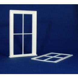 Large Victorian Window for 1/12 Scale Dolls House