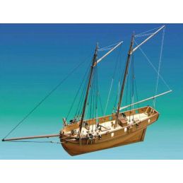 Caldercraft 1/64 Scale HM Schooner Ballahoo Ship Model Kit