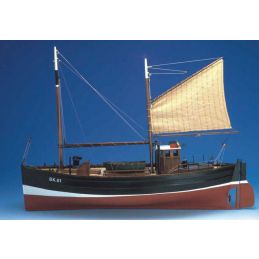 Caldercraft 1/40 Scale Fifie Amaranth Model Kit