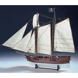 Amati 1/60 Scale Adventure Pirate Ship Model Kit