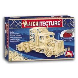 Matchitecture Trailer Truck Matchstick Kit