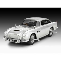 Revell 1/24 Scale Aston Martin DB5 – James Bond 007 Goldfinger Gift Set Model Kit