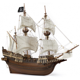 Occre 1/100 Scale Buccaneer Wooden Pirate Galleon Model Kit