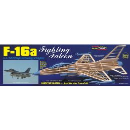 Guillows 1/40 Scale F-16a Fighting Falcon Balsa Model Kit
