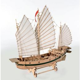 Amati Chinese Pirate Junk Wooden Model Boat Kit