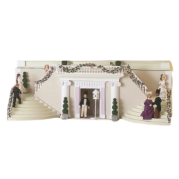 Grosvenor Hall Unpainted Basement 12th Scale Dolls House Kit