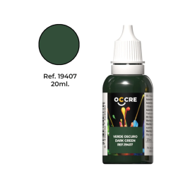 Occre 20ml Acrylic Dark Green Paint 
