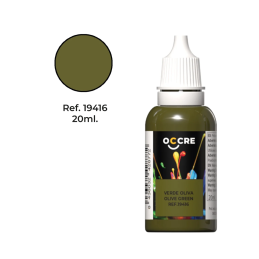 Occre 20ml Acrylic Olive Green Paint 