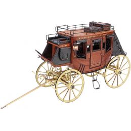 Artesania Latina 1848 Stage Coach 1:10 Scale Museum Quality Model 20340 - Starter Paint Pack 6 x 17ml Pots