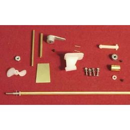 Dumas Boats PT-109 US Navy Torpedo Boat Kit - Dumas Pt-109 Running Pack