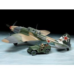 Tamiya 1/48 Scale Ilyushin IL-2 Shturmovik & GAZ-67B Model Kit