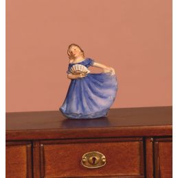 Orange Lady Ornament for 12th Scale Dolls House