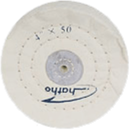 Bleached Muslin Polishing Wheel