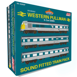 Bachmann OO Gauge BR 'Western Pullman' 6-Car DEMU SOUND FITTED Train Pack