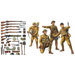 Tamiya 1/35 Scale WW1 British Infantry With Accessories