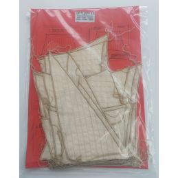 Optional Pre-stitched Sail Set for Mantua Models HMS Peregrine Model Kit