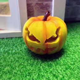 Carved Pumpkin for 12th Scale Dolls House