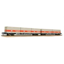 Branchline FGA BR Freightliner Outer Container Flats(x2) ISO Containers