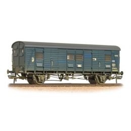 Branchline Ex-Southern CCT Covered Carriage Truck BR Blue Weathered 39-528A