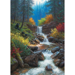 Cobble Hill Mountain Cascade 1000 Piece Jigsaw