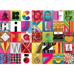 Cobble Hill Found Alphabet 1000 Piece Jigsaw