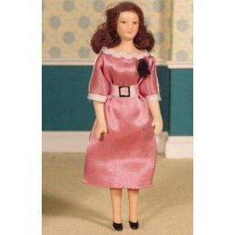 Margot in Dress Poseable Doll for 12th Scale Dolls House