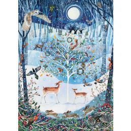 Cobble Hill Winter Woodland 500 Piece Jigsaw