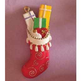 Filled Christmas Stockings for 12th Scale Dolls House