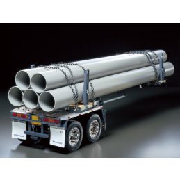 Tamiya 1/14 Scale Pole Trailer for RC Trucks Model Kit