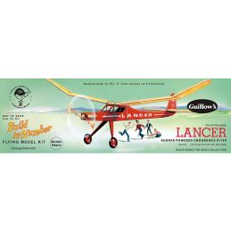 Guillows Lancer Build By Numbers Balsa Model Kit