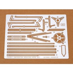 Tamiya Swordfish Strut Bracing Etched Set
