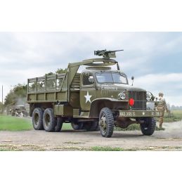 Italeri 1/35 Scale GMC 2 1/2 Ton, 6x6 Truck Model Kit