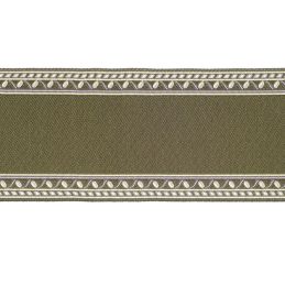 Olive Green Edged Stair Carpet for 12th Scale Dolls House