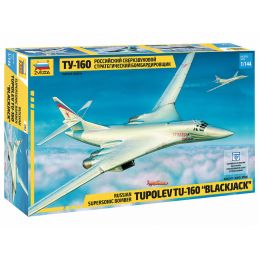 Zvezda 1/144 Scale Tupolev TU-160 Blackjack Bomber Model Kit