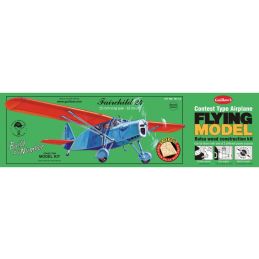 Guillows 1/17 Scale Fairchild 24 Build By Numbers Balsa Model Kit