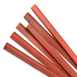 6 Pieces Skirting Board Mahogany Colour 45cm x 1.6cm for 12th Scale Dolls House