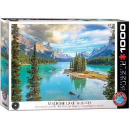 Eurographics Maligne Lake Alberta 1000 Piece Jigsaw