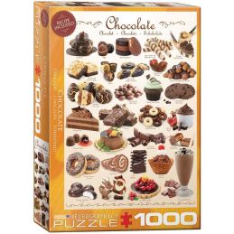 Eurographics Chocolate 1000 Piece Jigsaw