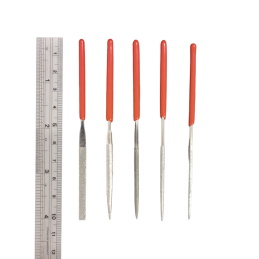 Expo Miniature 5pc Diamond Needle File Set in Wallet