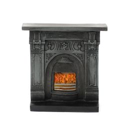 Victorian-style Fireplace for 12th Scale Dolls House
