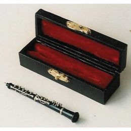 Oboe with Black Case for 12th Scale Dolls House